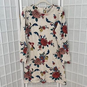 Loft Floral Cotton Dress